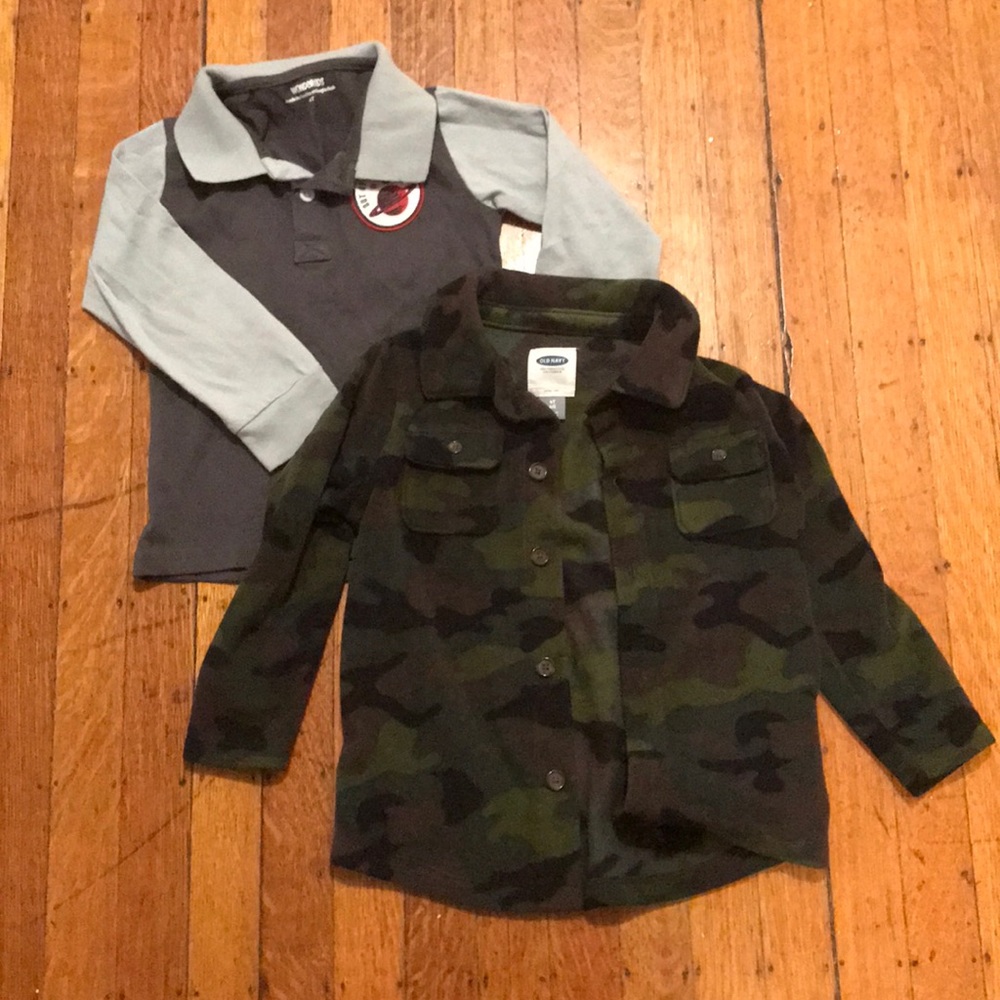 Boys camouflage Soft fleece